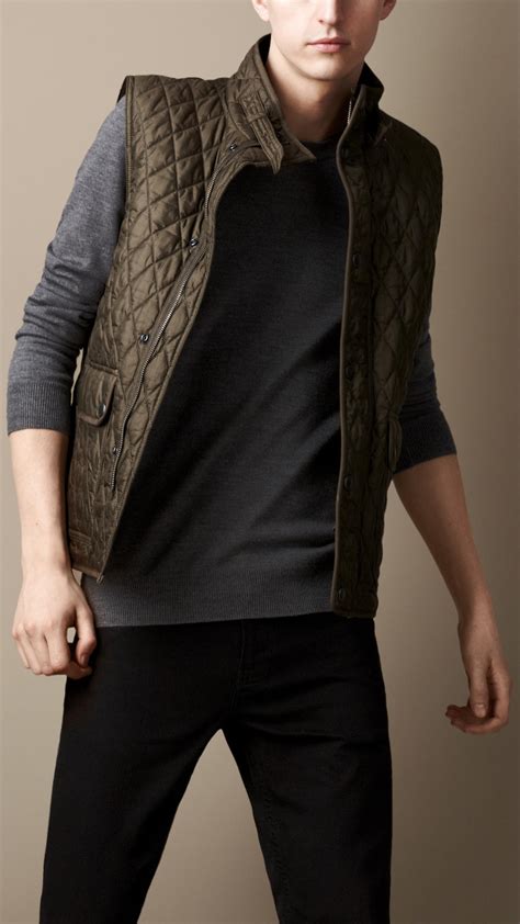 burberry gillet jacket|burberry quilted gilet.